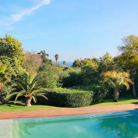Luxueuse Vue Avec Piscine Golfe De St Tropez 14 Personnes 빌라 그리모